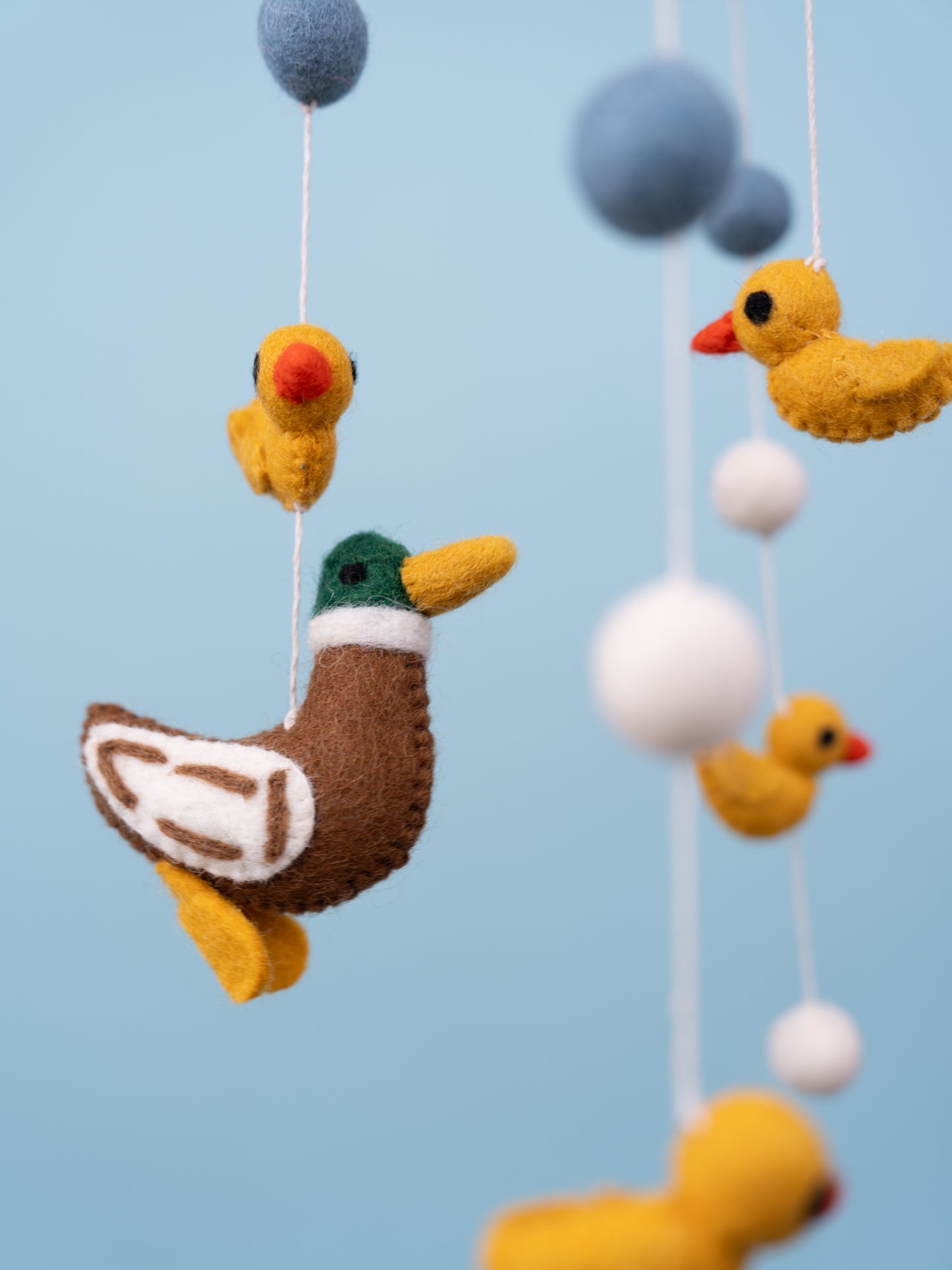 Entchen Mobile | Ente und Gans | handgemacht aus Filz